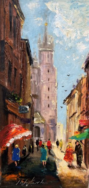 “Echoes of Sunlit Reverie” - a painting by Tadeusz Wojtkowski