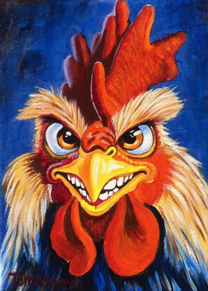 “Flame of Rooster Dawn”