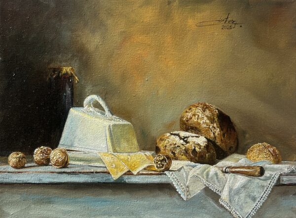 Maselniczka - a painting by Zbigniew Cortez Zając