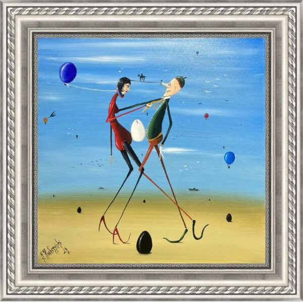 Defloroland - a painting by Jarosław Kiełczyński