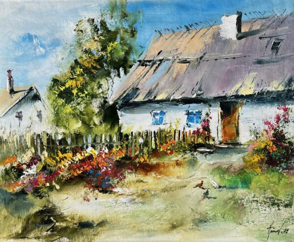 “Serenade of Radiant Serenity” - a painting by Alfred Anioł