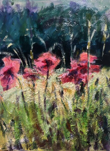 “Echoes of an Enchanted Meadow” - a painting by Jerzy Kulka