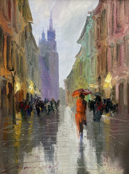 Kraków - a painting by Jarosław Tarnowski