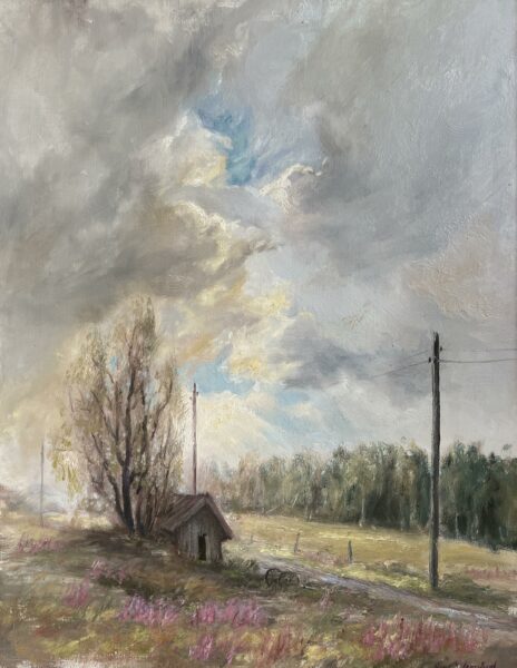 “Echoes of the Tempest” - a painting by European school (XX)