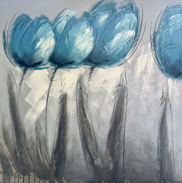 Ephemeral Symphony - a painting by European school (XX)