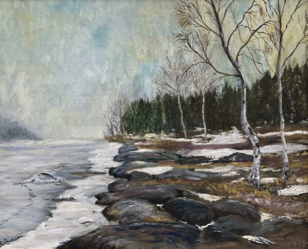 “Evanescent Reverie” - a painting by European school (XX)