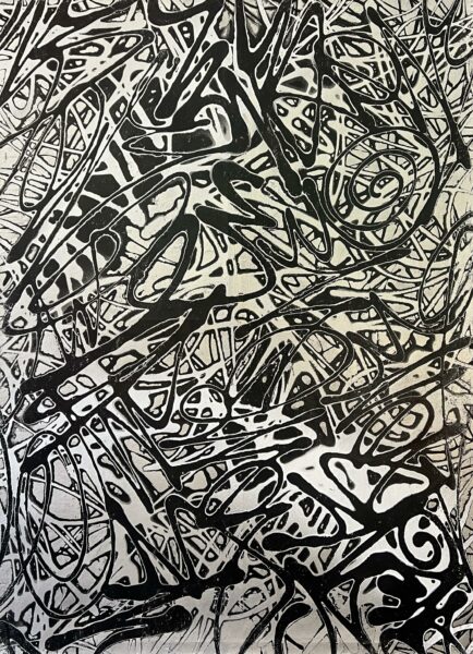 “Choreography of Chaos” - a painting by ENE