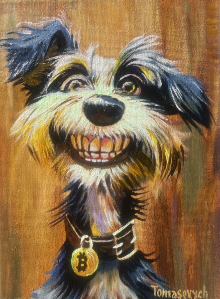 “Charmed Laughter” - a painting by Aleksander Tomasievych