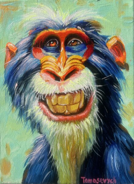 “Radiant Roar” - a painting by Aleksander Tomasievych