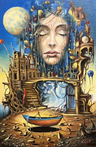 Selena - a painting by Nikolay Gorovoy