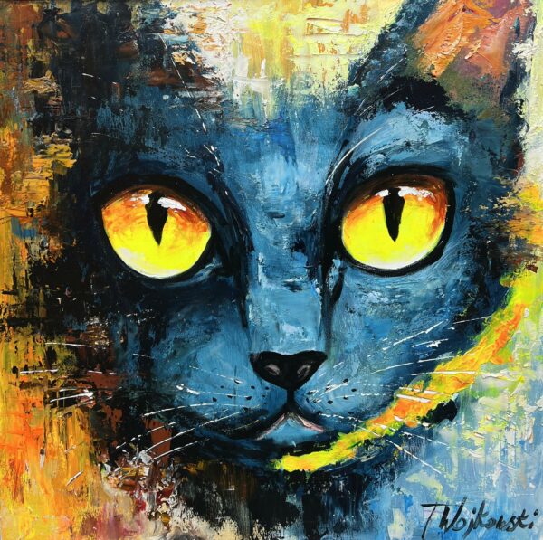 Painting - a painting by Tadeusz Wojtkowski