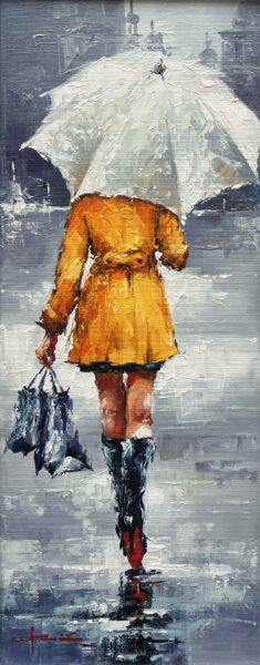 “Radiance Unveiled” - a painting by Marian Jesień