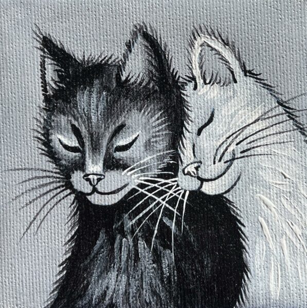 Painting - a painting by Oksana Bulavina