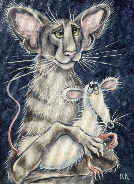 “Truce in Twilight” - a painting by Oksana Bulavina