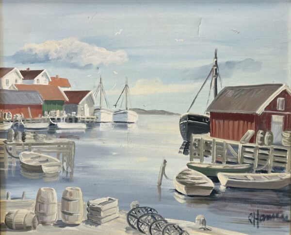 Nordic Lullaby - a painting by European school (XX)