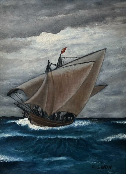 “Elysium of Tempests” - a painting by European school (XX)