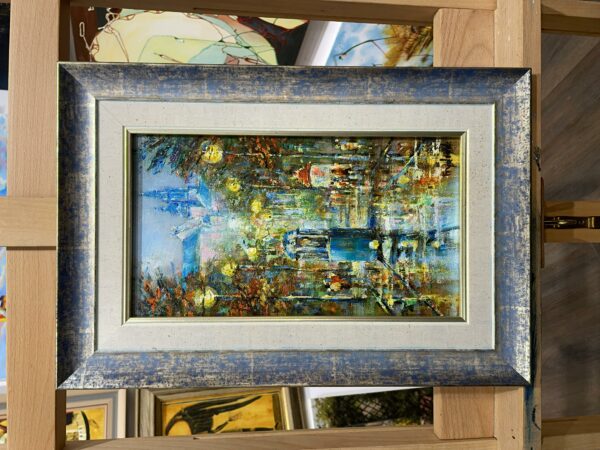 “Electric Dusk Reverie” - a painting by Danuta Frydrych