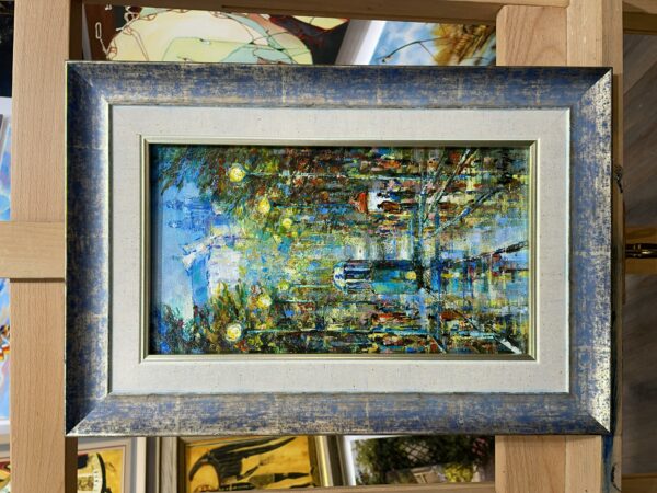 “Rain-Swept Reverie” - a painting by Danuta Frydrych