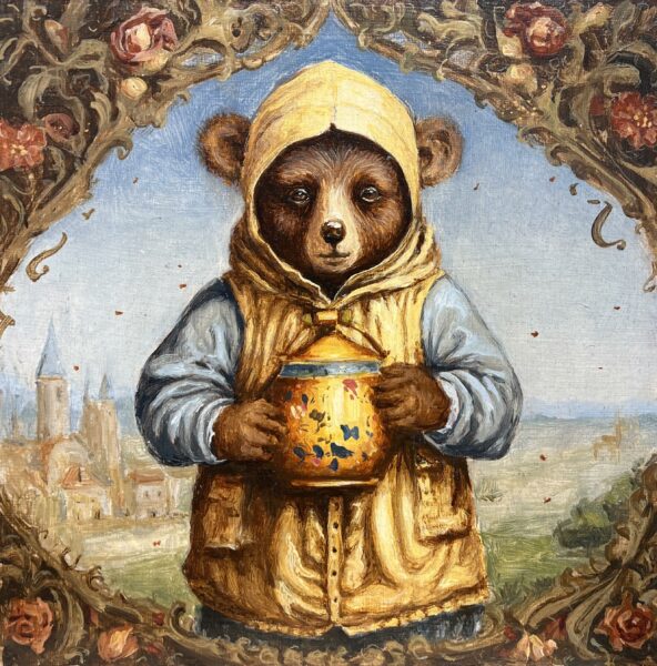 “Golden Reverie” - a painting by Jack Wildman