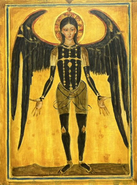 “Gilded Enigma” - a painting by Jack Wildman