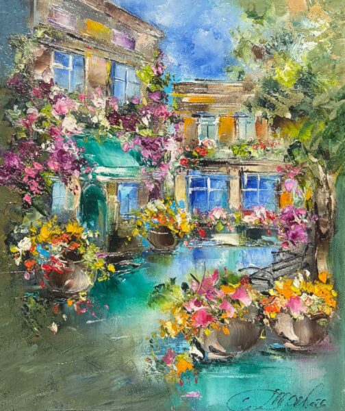 Painting - a painting by Danuta Mazurkiewicz
