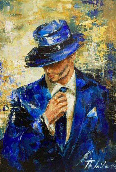 Painting - a painting by Tadeusz Wojtkowski