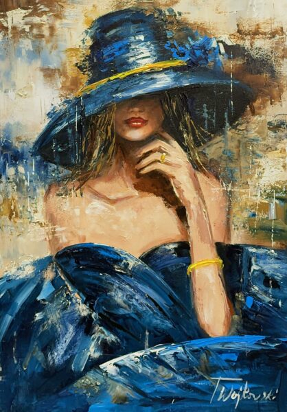 Painting - a painting by Tadeusz Wojtkowski