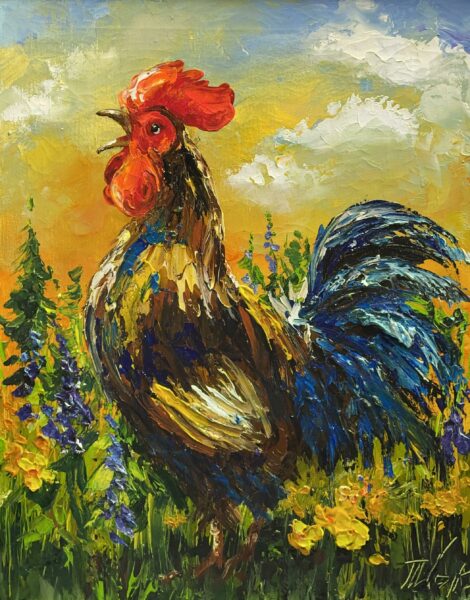 Painting - a painting by Tadeusz Wojtkowski