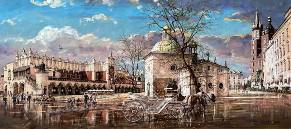 Painting - a painting by Antoni Kowalski