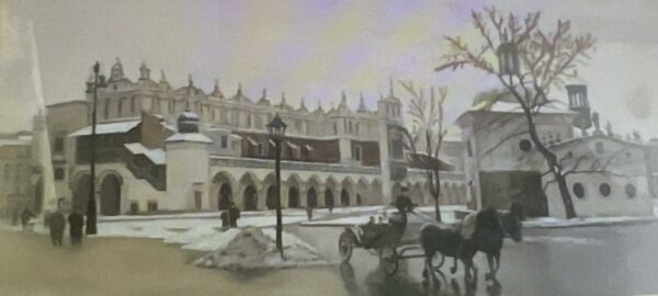 Kraków - a painting by Tomasz Gil