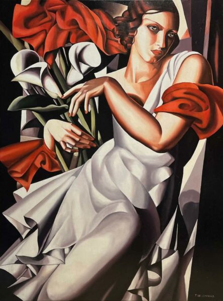 kopia obrazu Tamara Łempicka - a painting by Ewa Hasse