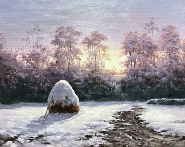 Crown of Early Light - a painting by Ryszard Michalski