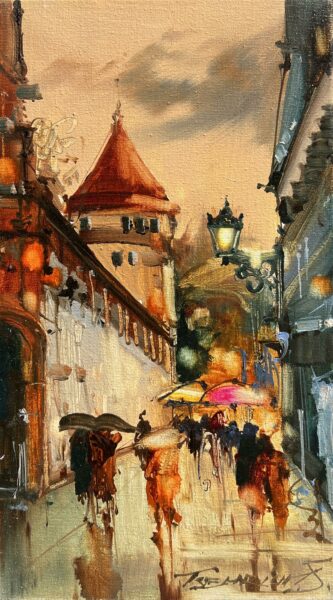 Amber Passage - a painting by Sergiy Tsemrouk