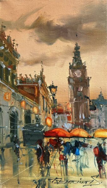 Clockwork Lanterns - a painting by Sergiy Tsemrouk