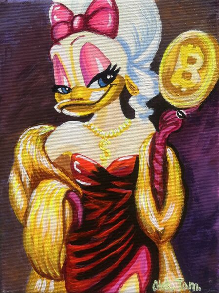 Gilded Masquerade - a painting by Aleksander Tomasievych
