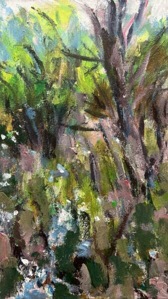 Verdant Cadence - a painting by Jerzy Kulka