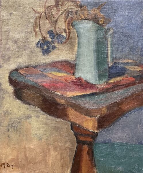Patchwork Solace - a painting by European school (XX)