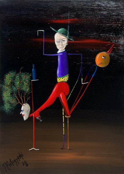 Counterweight Sonata - a painting by Jarosław Kiełczyński
