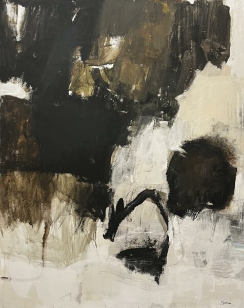 Nightcall - a painting by Justyna Spórna
