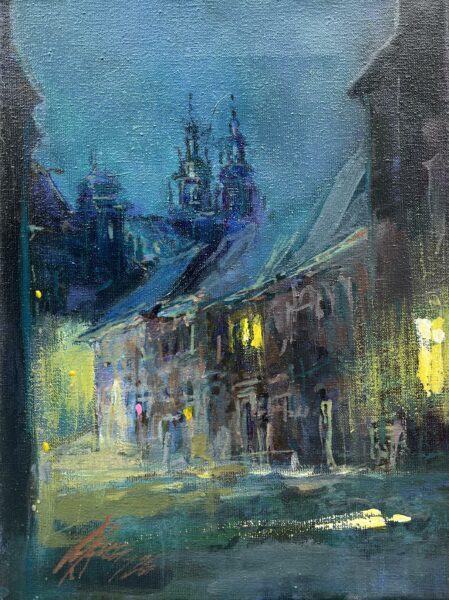 Painting - a painting by Maciej Szwec