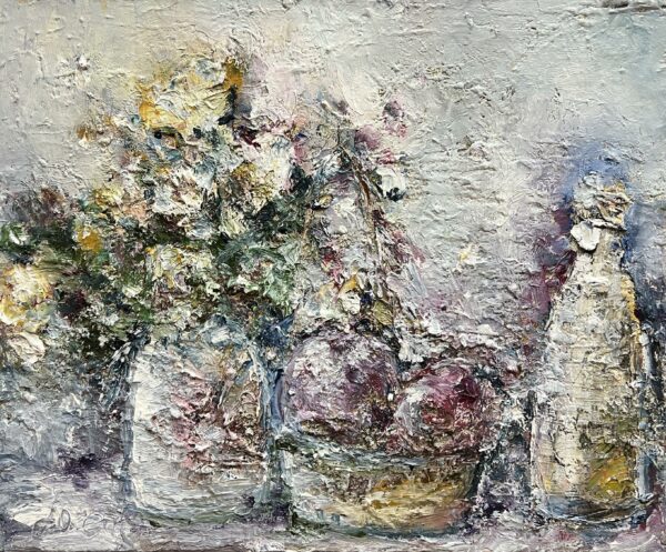 Encrusted Reverie - a painting by Irena Lorenc