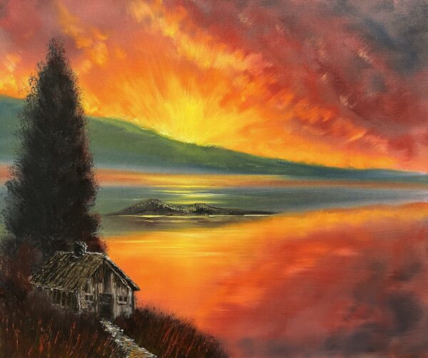 Painting - a painting by Marek Rojek