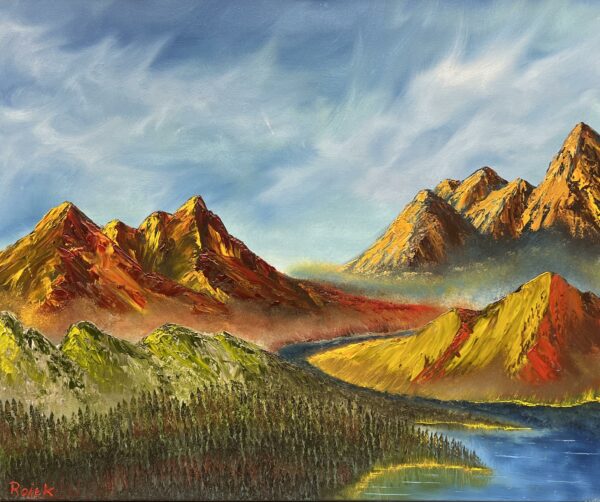 Painting - a painting by Marek Rojek