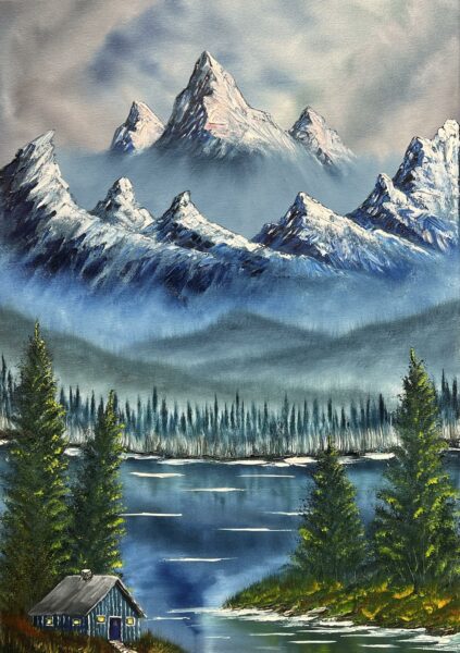 Painting - a painting by Marek Rojek