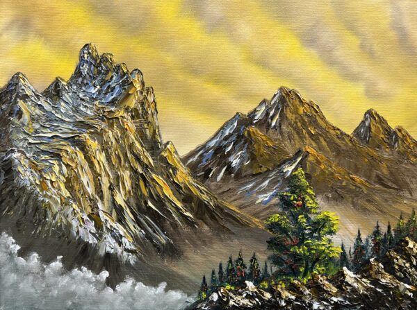 Painting - a painting by Marek Rojek