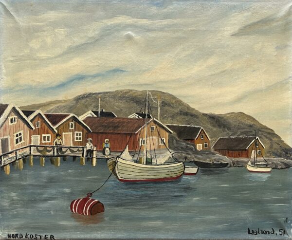 Salt and Timber - a painting by European school (XX)