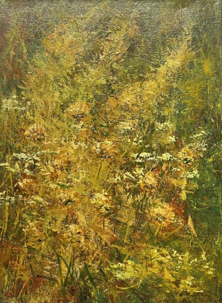 Aureate Thicket - a painting by European school (XX)