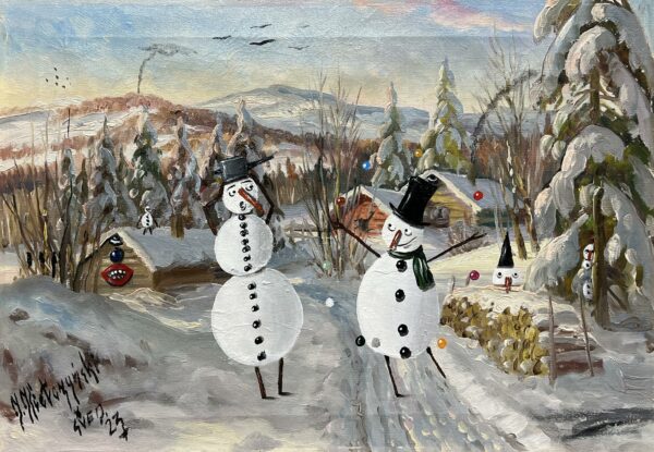 Painting - a painting by Jarosław Kiełczyński