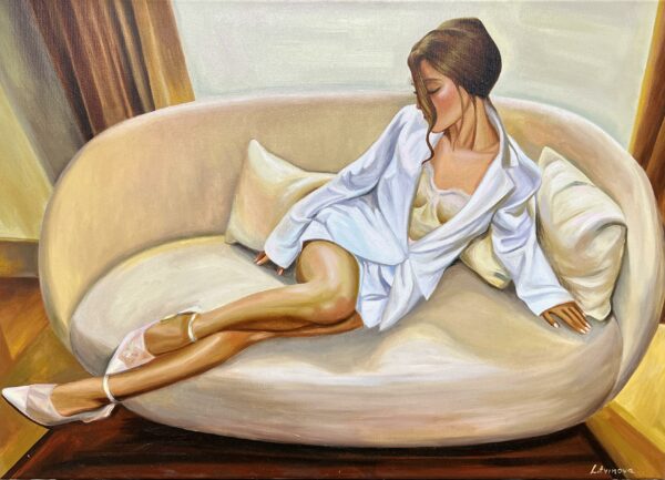 Opaline Repose - a painting by Olga Litvinova