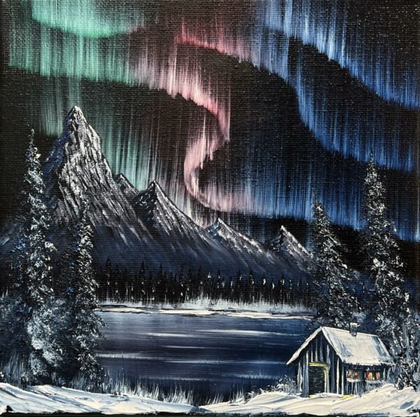 Celestial Hearth - a painting by Marek Rojek